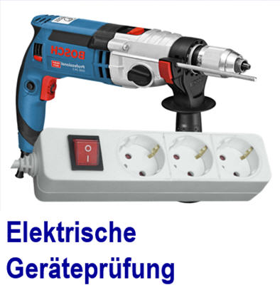 Prfung ortsfester elektrischer Anlagen und Wiederholungsprfung von M