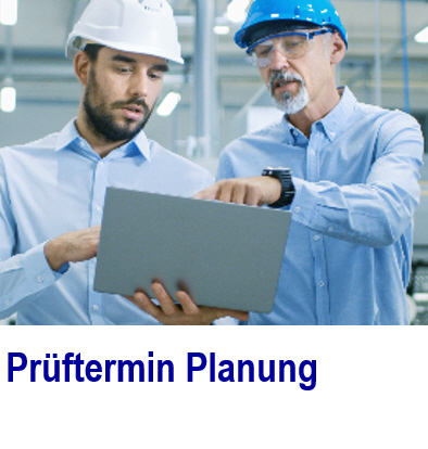 Prfterminplanung - Planung fr Prftermine Prfterminplanung, Verwaltung,Dokumentation