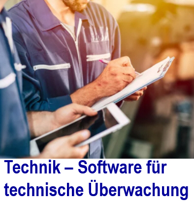 Software zur Dokumentation der Technik. Wartungsarbeiten im technische