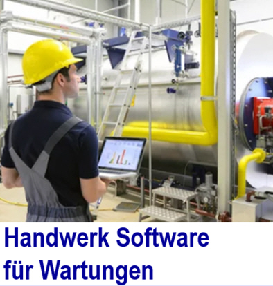 Handwerker Software fr die Wartung.Kostenanalyse, Ersatzteilemanageme